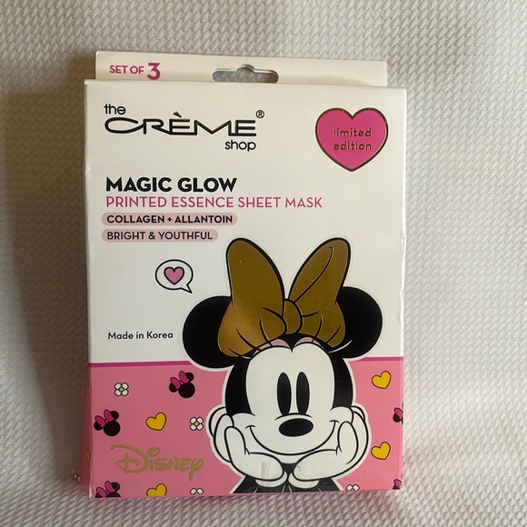 🆕💜Minnie Mouse Set of 3 sheet masks - Picture 1 of 5